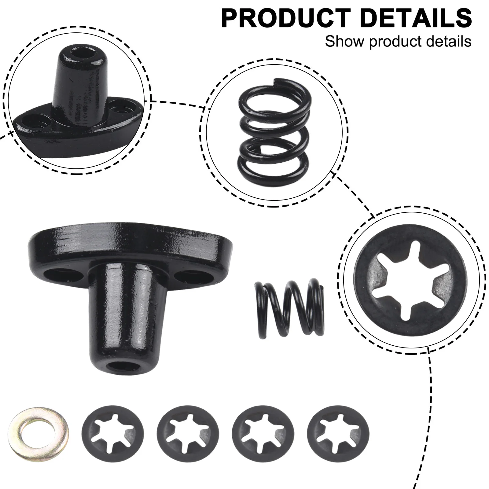 

Для Jeep TJ для Wrangler, ремонтный комплект кронштейна солнцезащитного козырька, алюминиевая замена для моделей 1997-2002 годов для надежного посадки