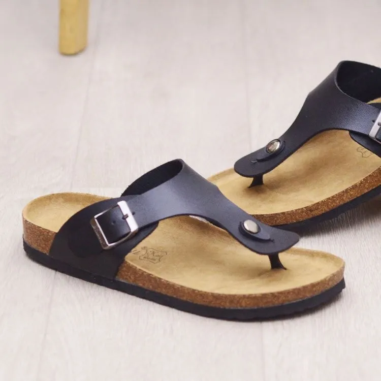 Women Cork Slippers Outdoor Flip Flops Summer Sandals Slippers Men Couple Beach Sandals For Women shoes for women