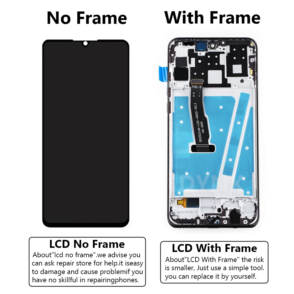 P30 Lite For Nova 4e MAR-LX1M LX2 100% Tested High Quality For HUAWEI P30 Lite LCD Display Touch Screen Digitizer Assembly Parts