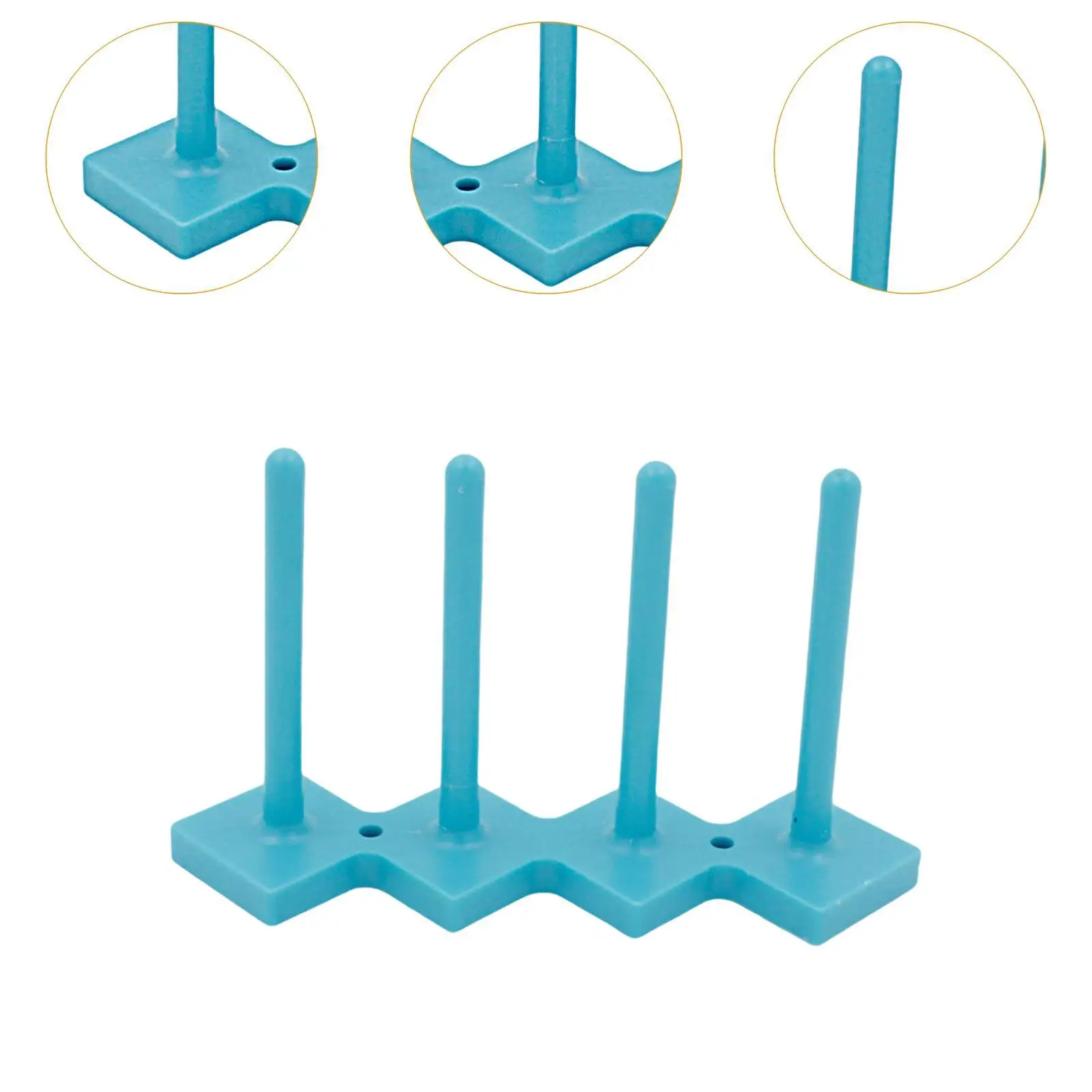 Bobbin Spool Rack Supplies Plastic Quilting Stand for Embroidery Thread Organization and Machine Accessories