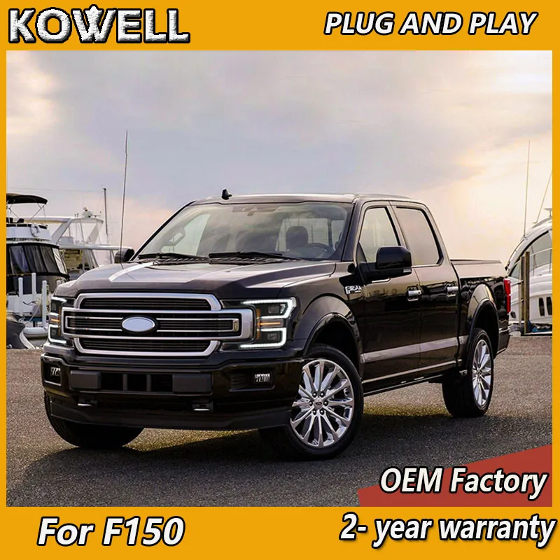 

Car Styling for Ford F150 Headlights 2015-2017 Ford Raptor Head Lamps DRL Turn Signal Low High Beam Projector Lens
