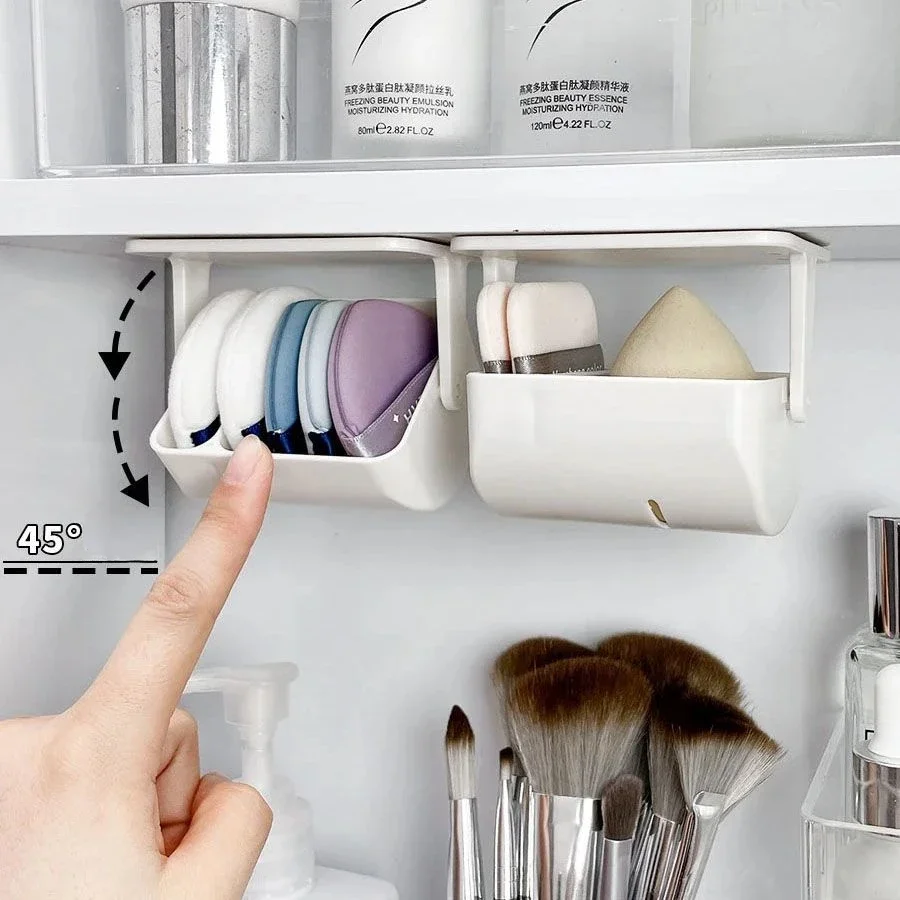 Powder Puff Storage Rack, Home Storage Holder, Beauty Egg, Sponge Air Cushion, Stand, Dormitory, Bathroom, Bathroom