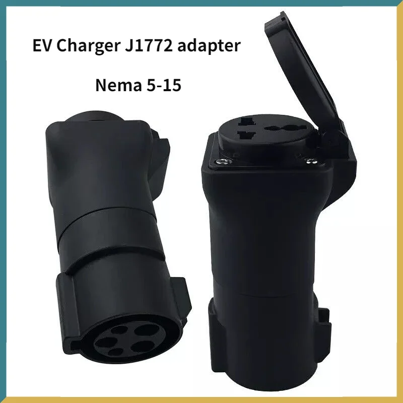 

Electric Vehicle EV Charger J1772 adapter Nema 5-15 wall outlet with 240V output