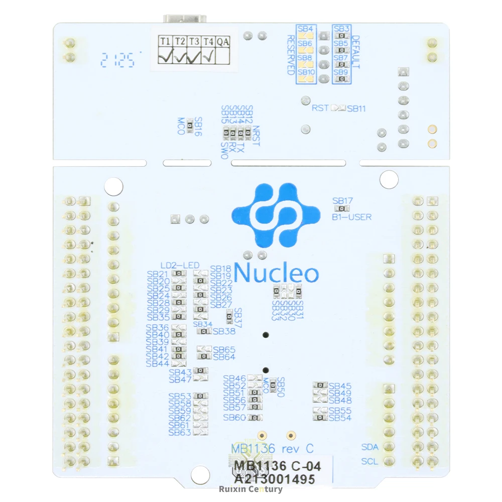 FOR ST NUCLEO-L073RZ STM32L073RZT6 MCU Nucleo-64 Development Board 32MHz Cortex-M0+ 192KB Flash 20KB SRAM 6KB EEPROM Genuine