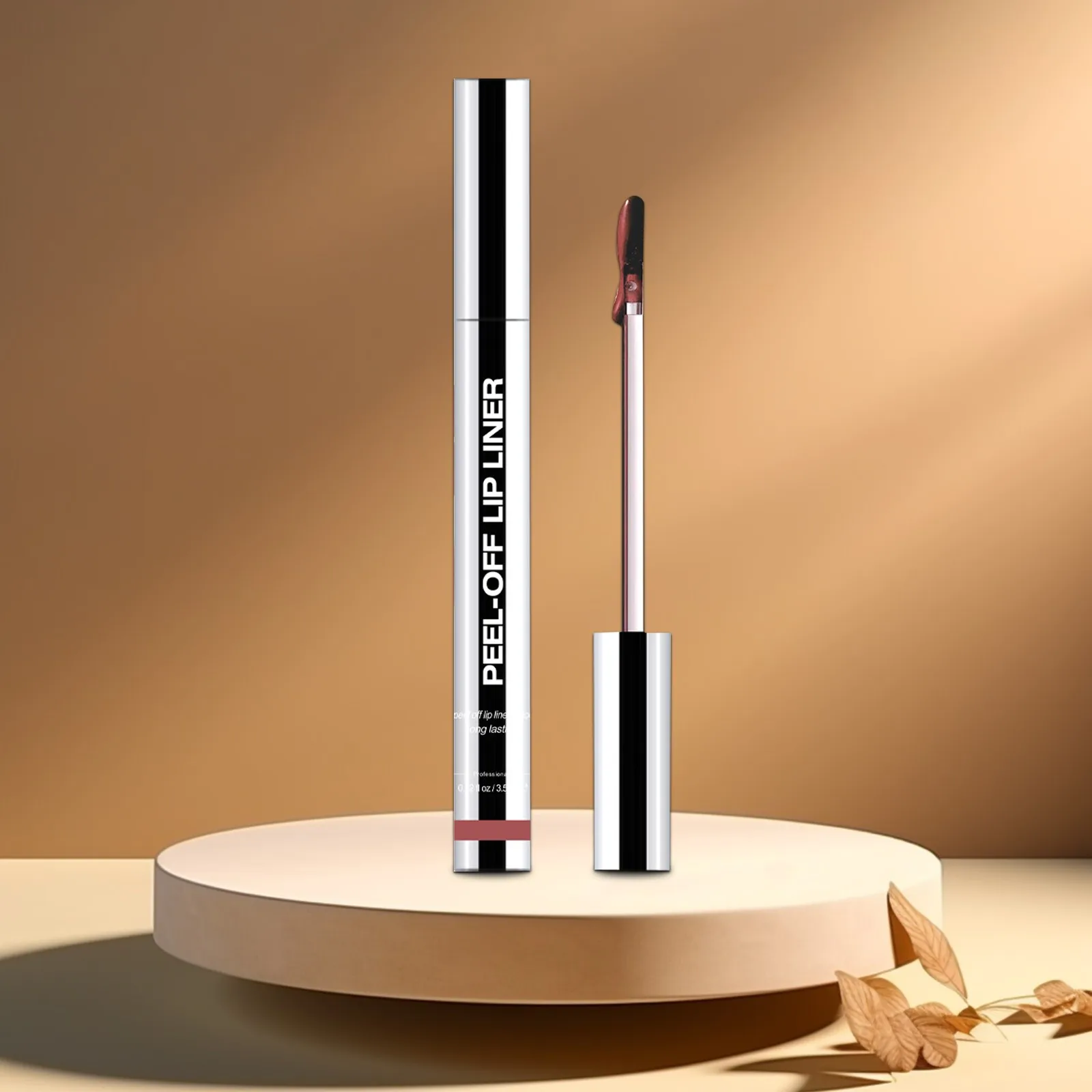 LiPeel-Off Lip Stain & Liner Duo – langanhaltender wasserfester Lippentönung, wasserfester, übertragungssicherer, hochpigmentierter 3 ml