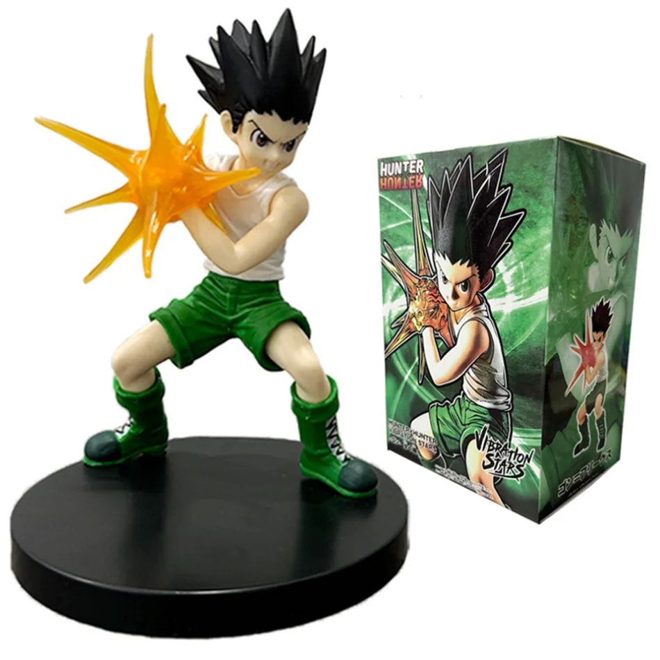Anime Hunter x Hunter GON·FREECSS Killua Chrollo Lucilfer Anime Figur Hisoka Zoldyck Kurapika PVC Cartoon Modell Spielzeug Geschenk – Detail 3