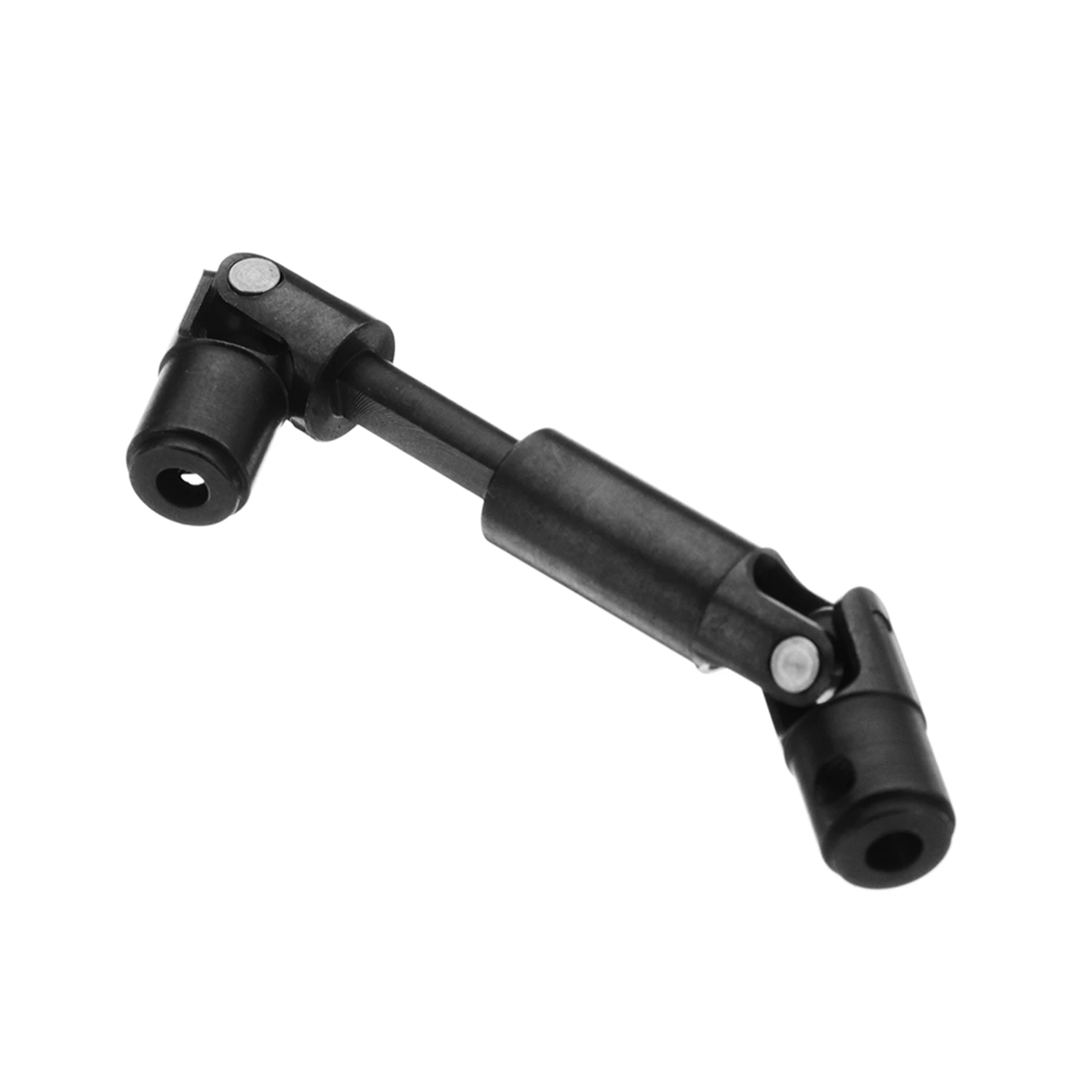 X18A-4PCS Eje de conducción de metal mejorado para WPL Henglong 1/16 RC piezas de coche camión sobre orugas, negro