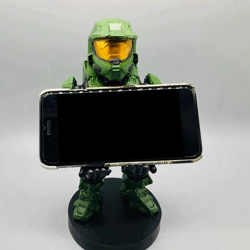 Imagem -04 - Soldado Verde Mobile Phone Stand Armor Knight Robot Ver Gamepad Suporte do Controle Remoto