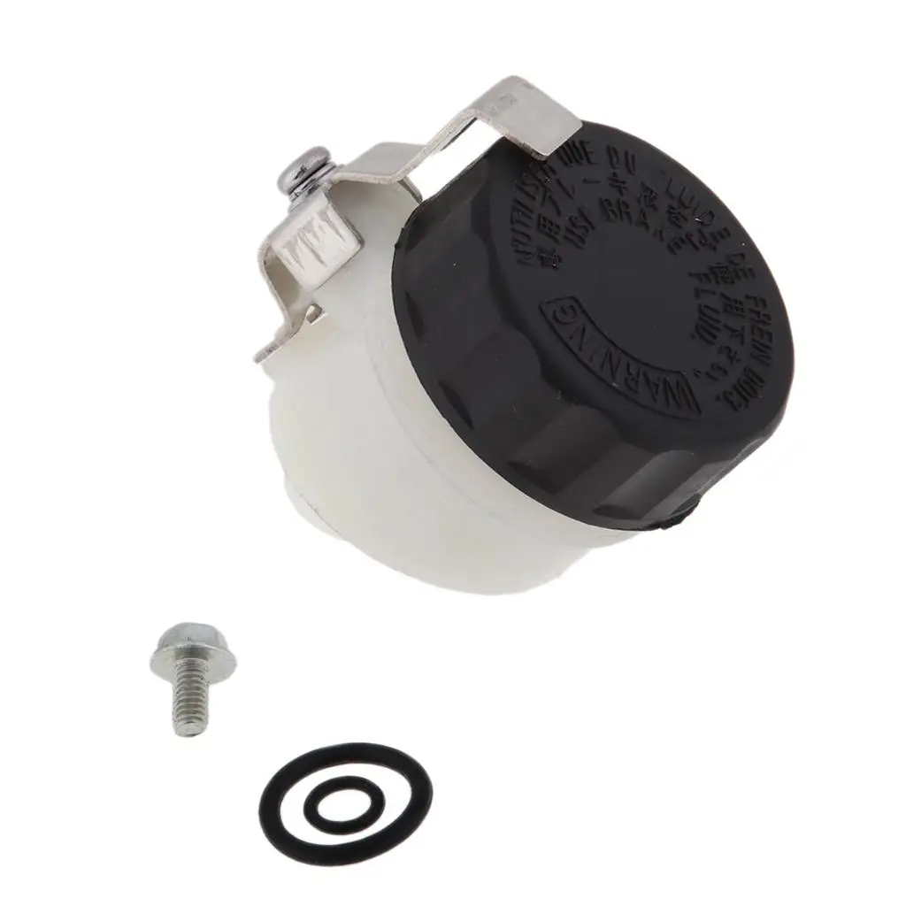 

Fluid Bottle Reservoir Plastic Master Cylinder Oil Cup Upgrade for Honda VTR1000F 1998-2004