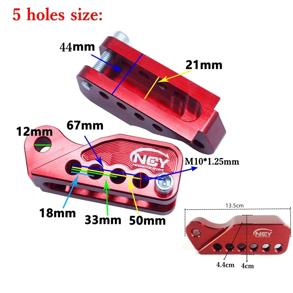 Motorcycle Rear Shock Absorber Height Increase/Backward Shift/ heighten Device For Honda Suzuki Kawasaki Yamaha RSZ BWS Scooter