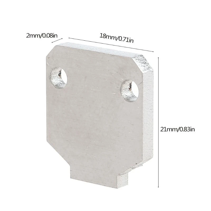 Fono Cartucher Spacer Metal Shims VTA para toca -toca