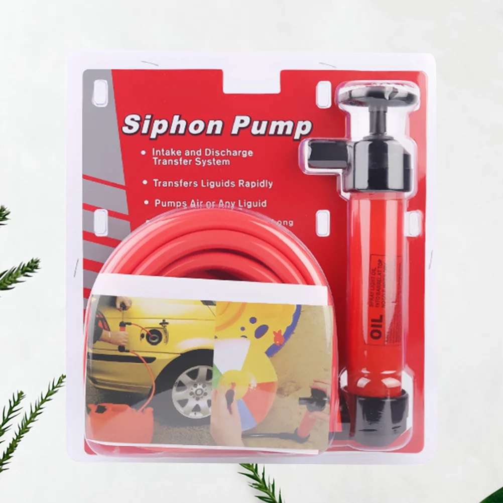 1 Set Manual Siphon Pump For Oil Water Transfer Hand Pump For Lawn Mower Motorcycle Yacht Fuel Oil Sucker Pumping Unit