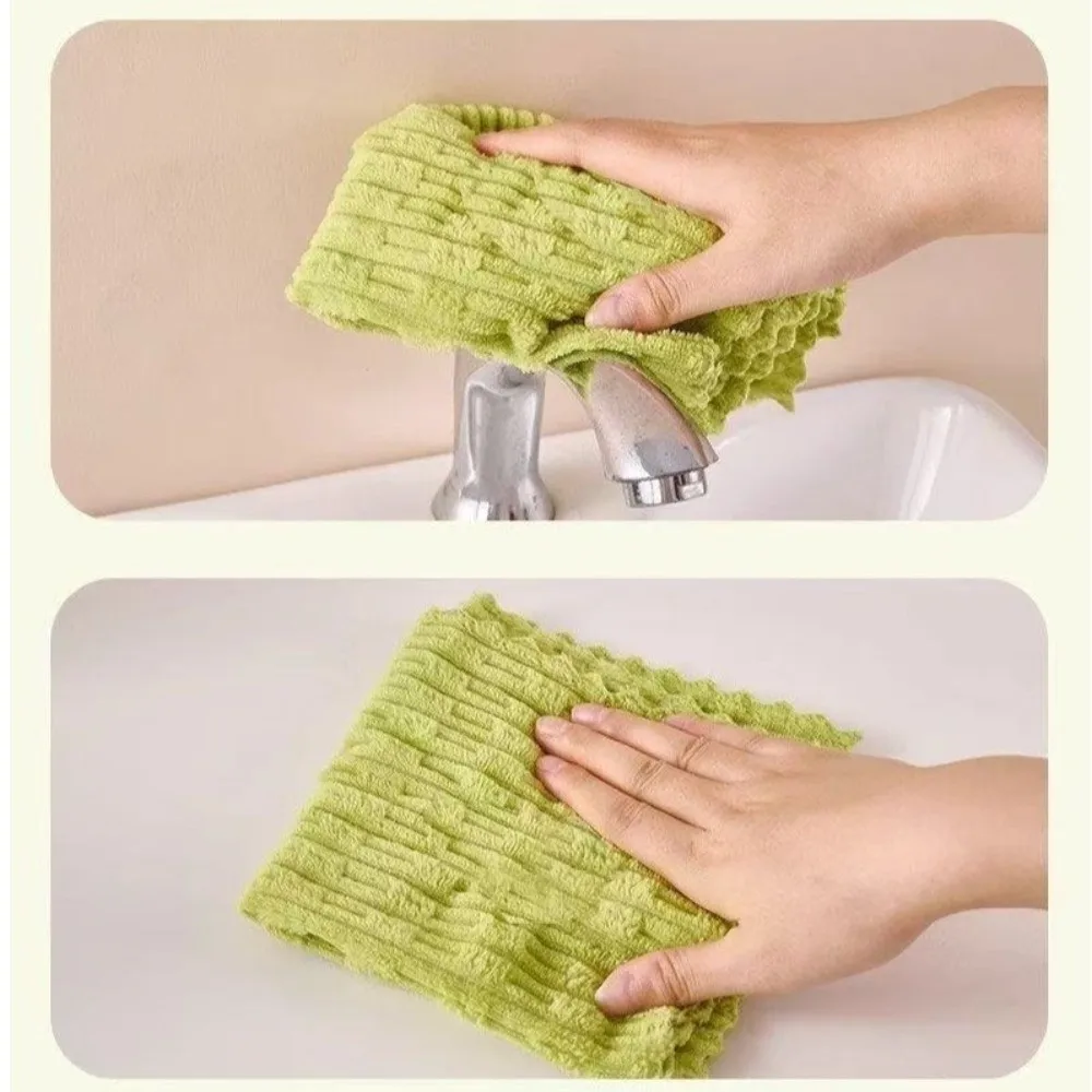 10/20 Sheets New Tear-Off Dishwashing Cloths Thickened Absorbent Disposable Dishcloth Cleaning Wipes Home Use