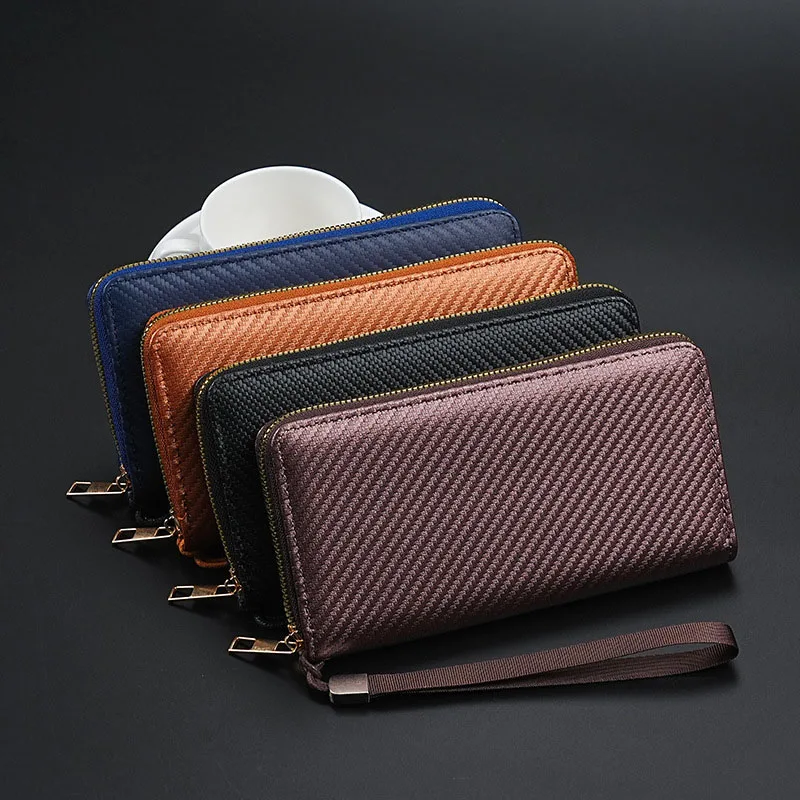 Мужской кошелек из искусственной кожи, визитница, кошелек на молнии, роскошные кошельки для мужчин, кошельки с застежкой Carteira Masculina, роскошные