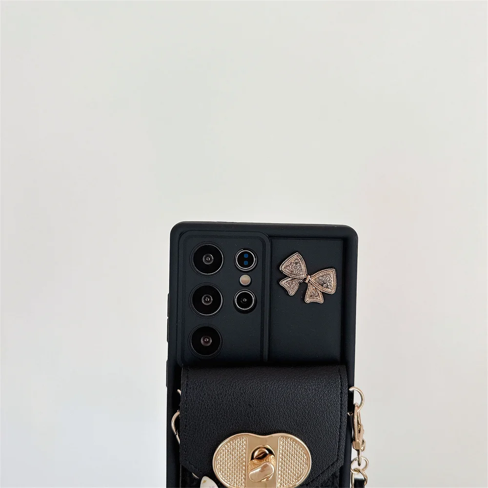 Crossbody Brieftasche Kartenhalter Hülle für Samsung Galaxy S24 S21 FE S25 S26 Ultra S23 S22 Plus A17 A06 A16 A56 A36 A55 A35 A15 Cover – Detail 6