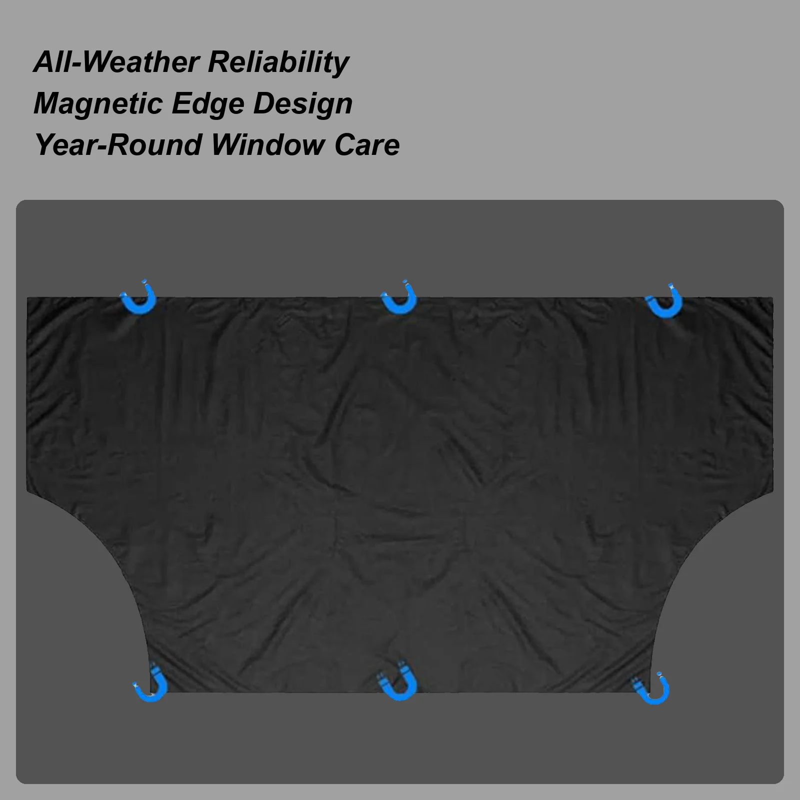 

Car Windshield Snow Cover Waterproof Heavy Duty Oxford Fabric Auto Sunshade Windshield Cover Window Blanket For Car Trucks
