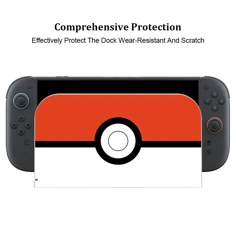 Schutzabdeckung für Nintendo Switch 2 2025 TV-Dockingstation, Niedliche Cartoon-Anime Dekorative Ersatz-Frontplatte – Detail 3