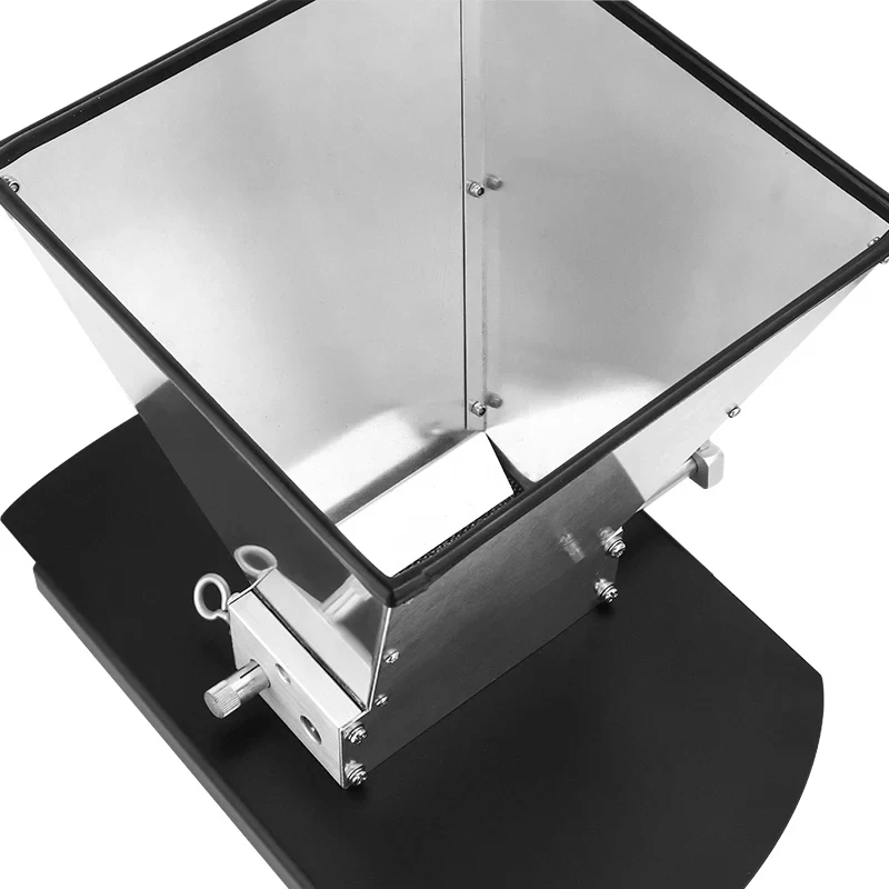 

Brew Grain Mills,2 Roller Grain Crusher Manual Malt Mill with Metal Stand,7.7LB Hopper,Wheat Barley Grinder for Homebrew Beer