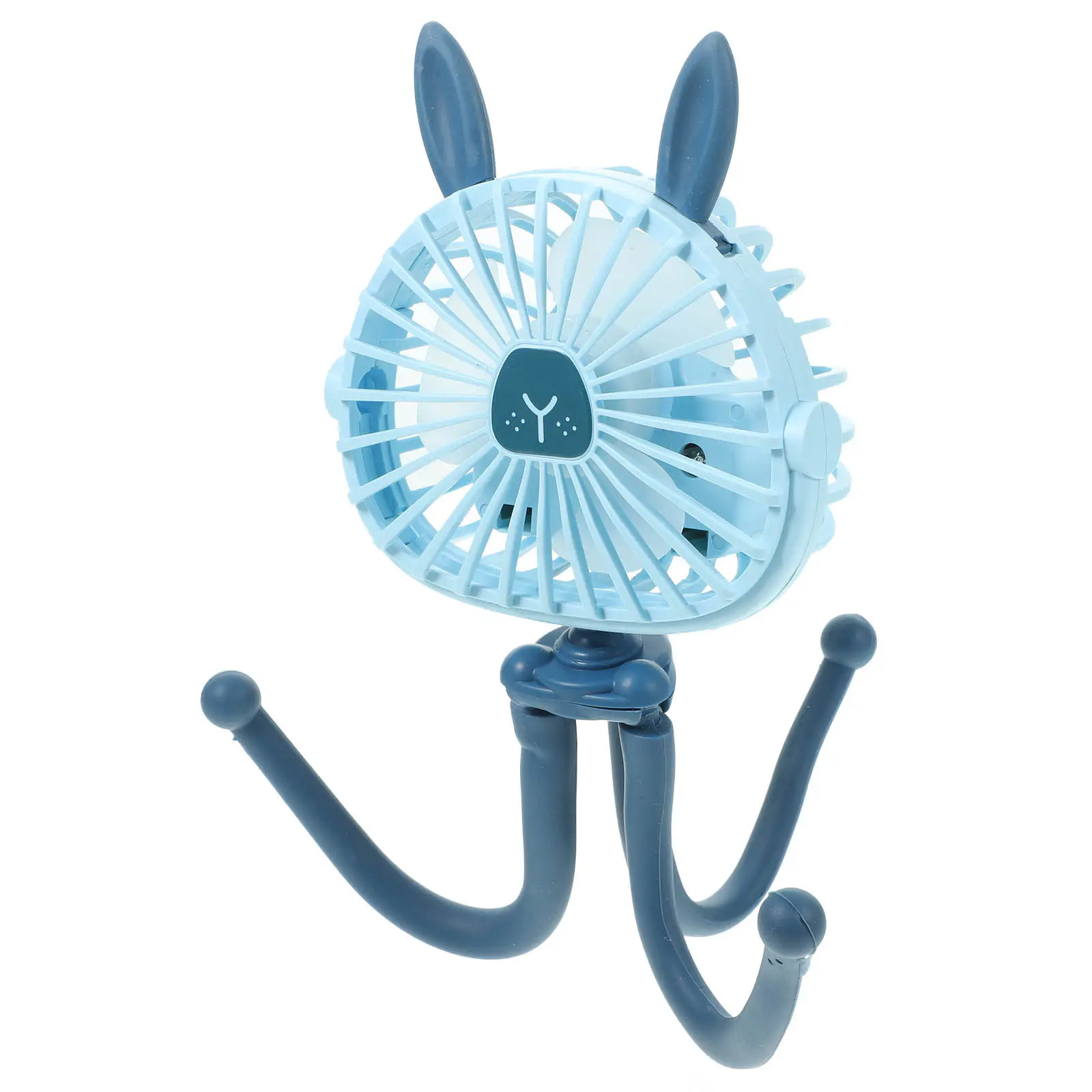 

Portable Mini Fan Rechargeable USB Powered Small Desk Fan for Office Bedroom Baby Stroller Car Outdoor Travel Camping Strong