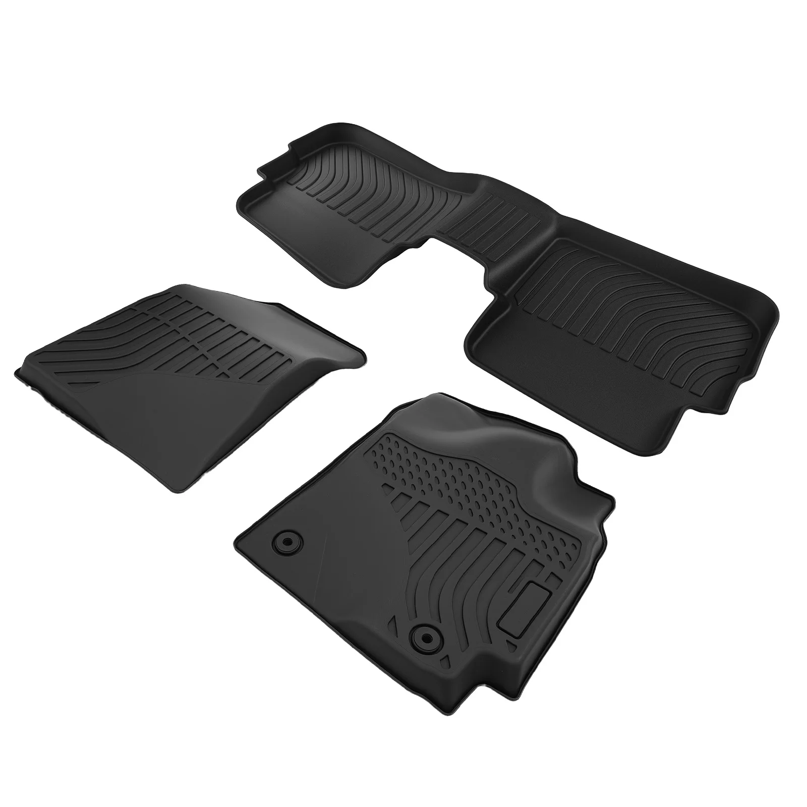 

Black Carpet Floor Mats for Toyota Corolla 2009-2013 TPE Rubber Floor Liners
