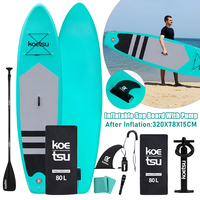 Inflatable Paddle SUP Board With Pump Stand Up Paddle Boarding PVC Standing Surfing Boards Paddle Balance Boards Water Sports