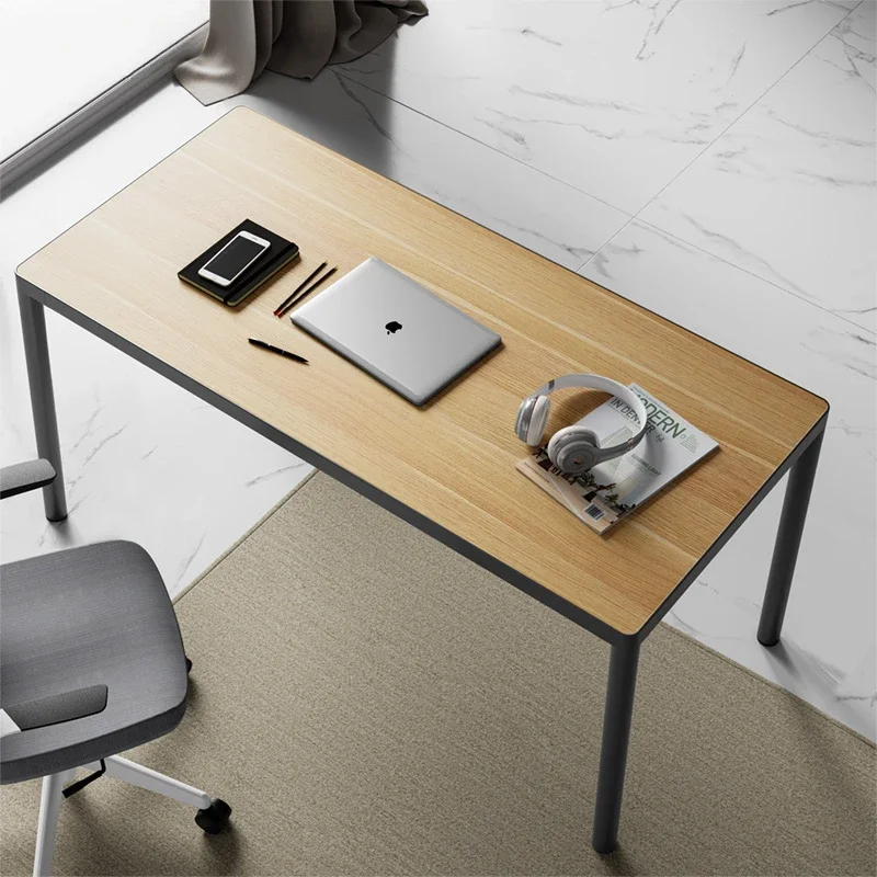 Staff desk minimalist modern office computer desk fashionable office furniture single person desk work space