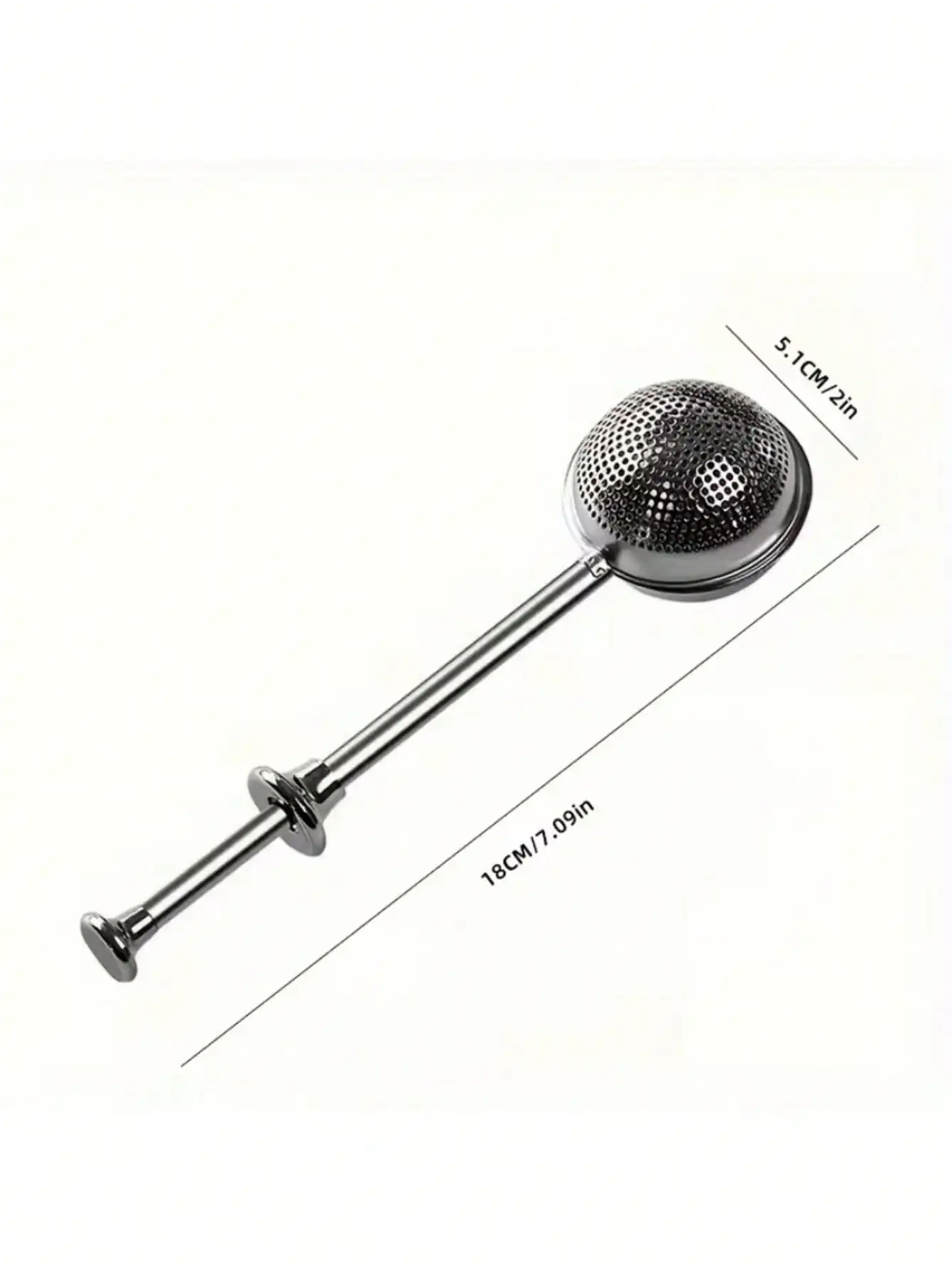 Stainless Steel Powdered Sugar Duster, Suitable For Baking, Coffee Separation, Tea Brewing, Manual Flour Sifting, Strainer, Etc.