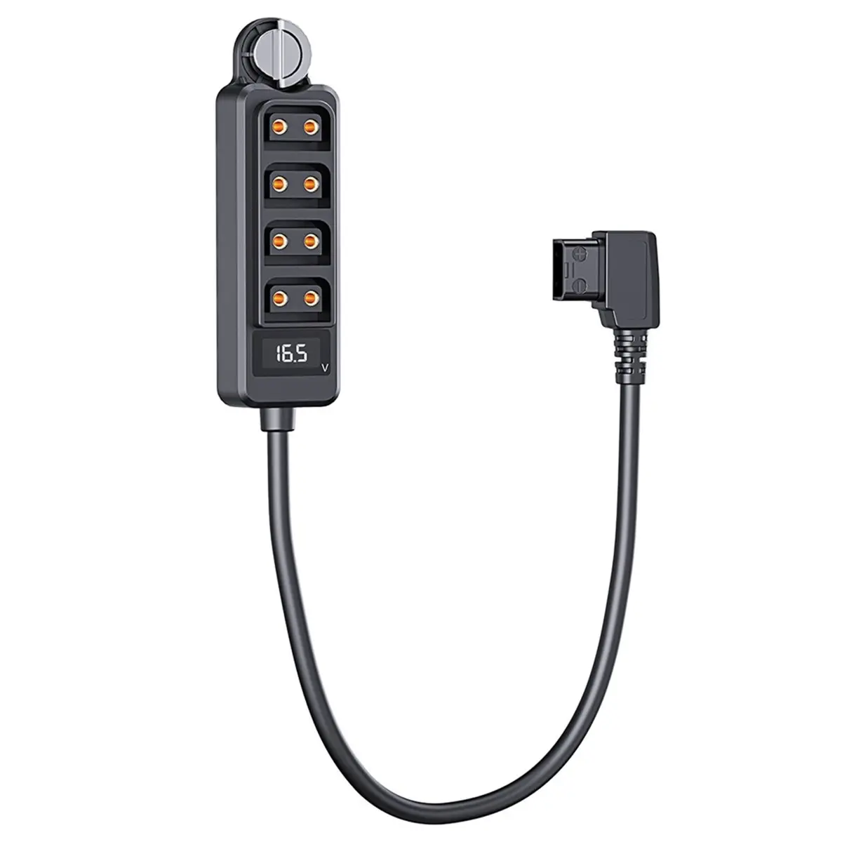 Kabel rozdzielający D-Tap 2026, 1 na 4 porty, żeński adapter D-Tap do zasilania, hub do akumulatorów V-Mount, zasilacz P-Tap — zdjęcie produktu 4