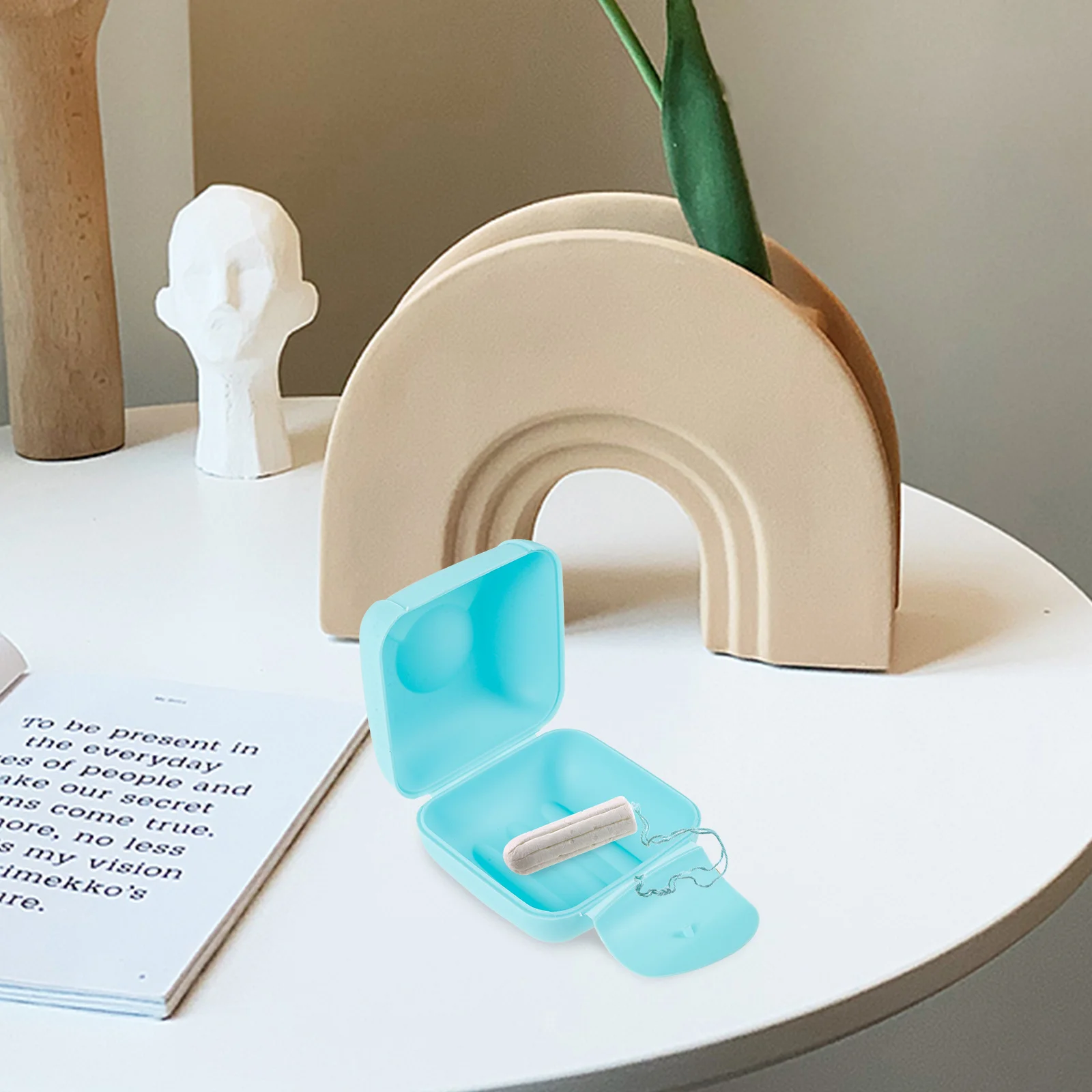 

Menstrual Cup Packing Box Organizer Handbag Purse Home Lightweight Design Reliable Texture Travel Menstrual Cup Case