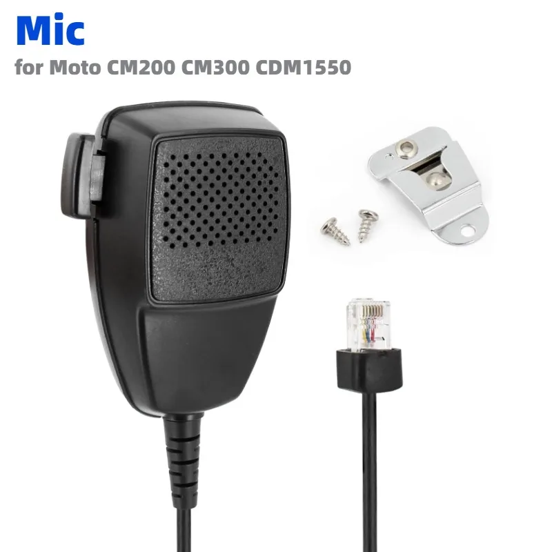 HMN3596A PMMN4090 8-Pin RJ45 Connector Handheld Speaker Mic forMotorola CM200 CM300 CDM1550 CDM750 CDM1250 PM400 GM300 Radio