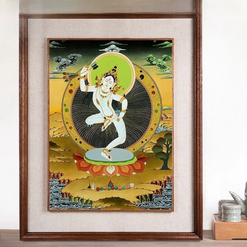 Thangka hanging paintings, Magila quasi Thangka mineral paintings, wall decoration paintings