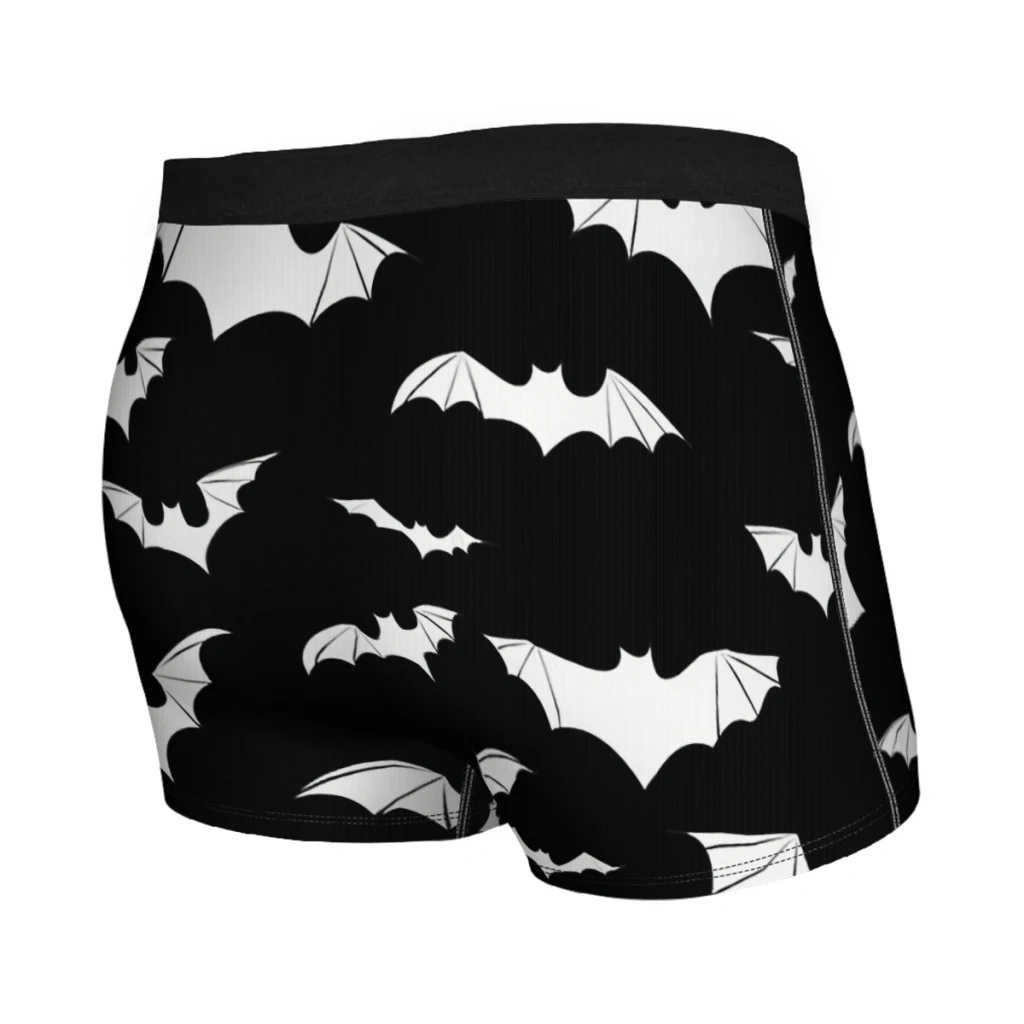 Spider Bat in Black Night Underpants Cotton Panties Male Underwear Ventilate Shorts Boxer Briefs