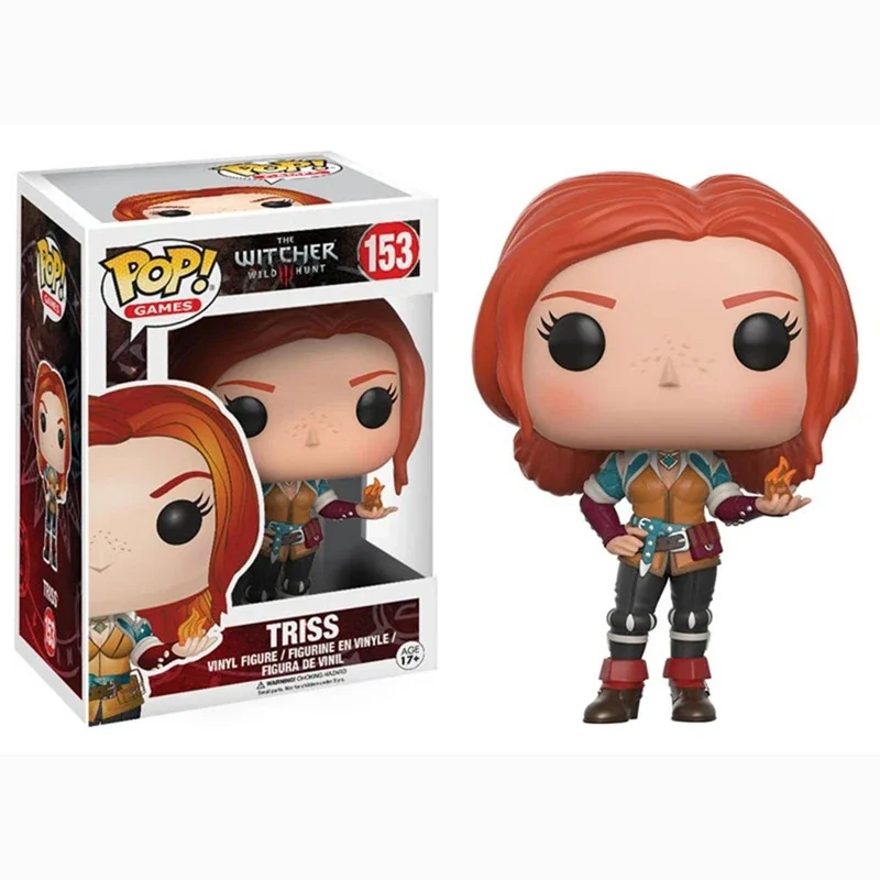 FUNKO POP  The Witchers 3 YENNEFER #152 TRISS #153 Vinyl Action Figure Model Toys for Children Gifts