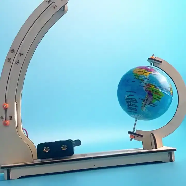 Dia da terra noite alteração simulação brinquedos científicos das crianças diy tecnologia stem física aprendizagem diversão auxiliares de ensino brinquedos