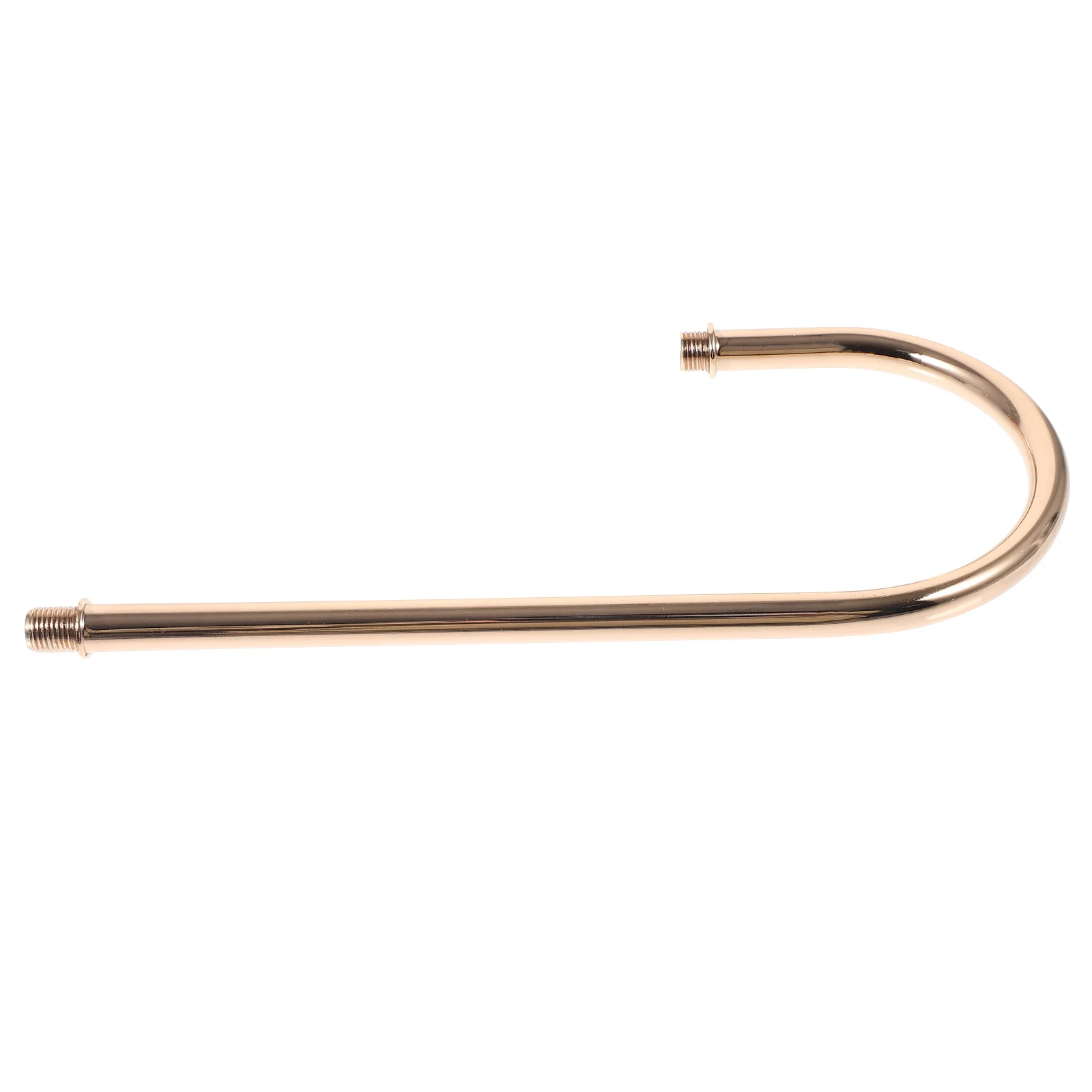 อุปกรณ์เสริมหลอดไฟติดผนังแบบโค้ง 215 มม. สีทองฝรั่งเศส เกลียว M10 อะไหล่โคมไฟ ก้านโค้ง ตัวต่อรางดาวน์โรด ดีไซน์ทันสมัย แข็งแรง