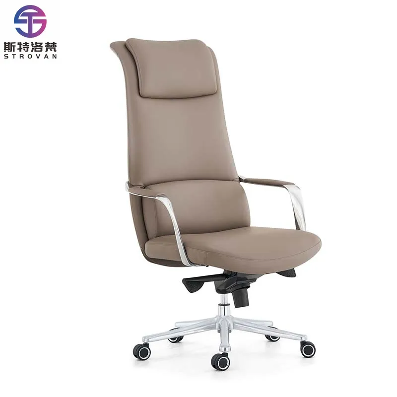 

Luxury boss Office Chair Wholesale Sillas De Oficina Swivel Ergonomic High Back Leather Office Chair