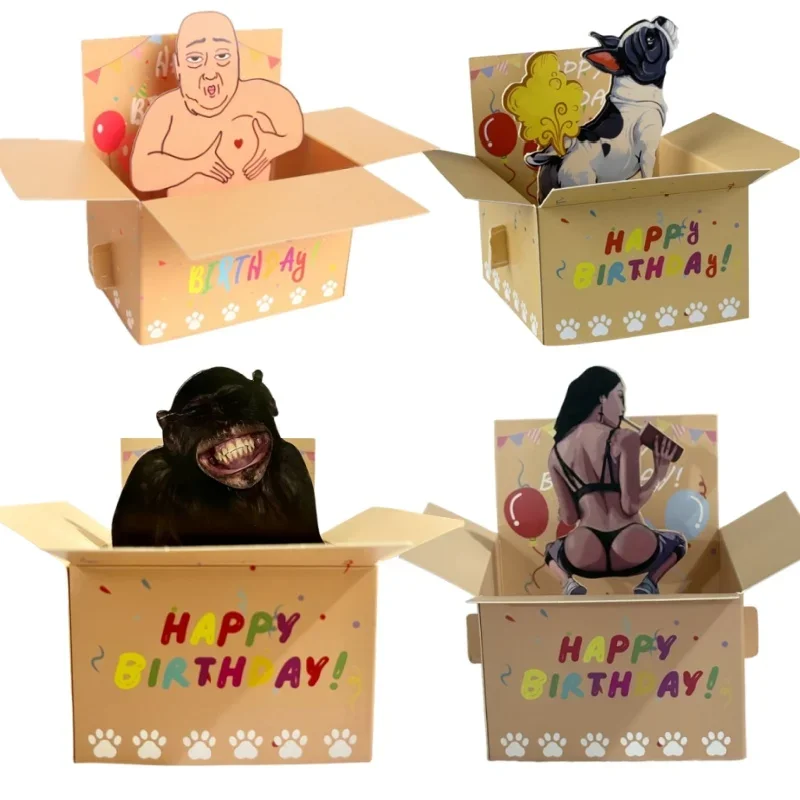 بطاقة عيد ميلاد سعيد، بطاقات عيد ميلاد للنساء، مذكرة الاحتفال ثلاثية الأبعاد، رسالة نعمة إبداعية للسفر والتجمعات العائلية والأصدقاء #5