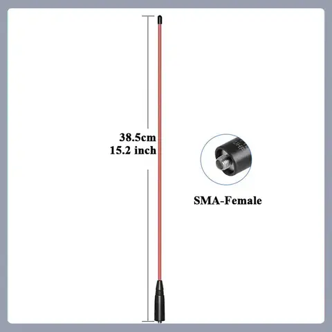 NA-771 Antenn Tri-Band VHF/UHF Antenn SMA-Hona Flerfärgad för Baofeng Radio UV-18 Pro Max UV-17 Pro V2 UV-21 Walkie Talkie 10 best sales antenn sma - №9