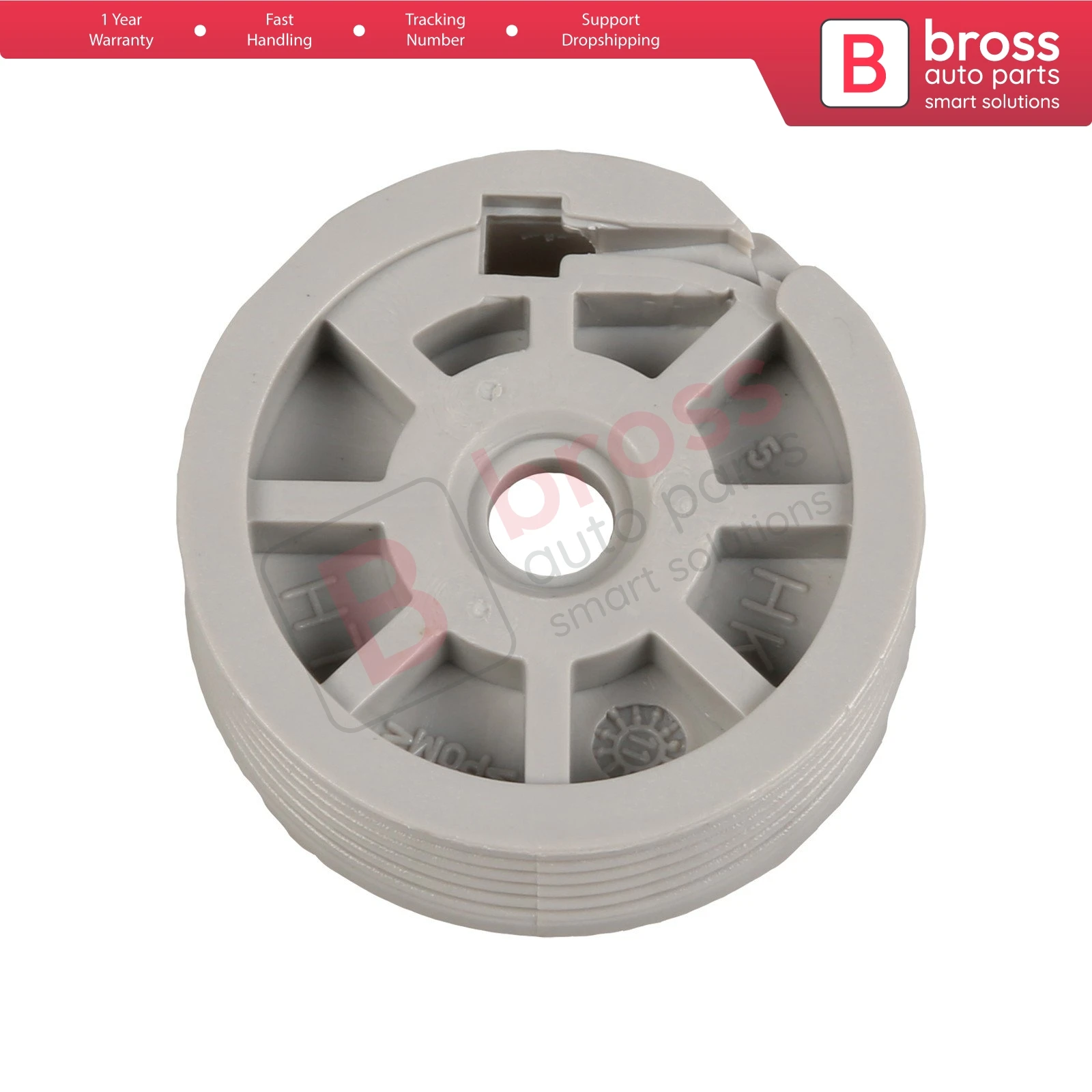 Bross Auto Parts BWR923 Electrical Power Window Regulator Wheel Front; Left For Fiat Fiorina Fast Shipment Ship From Turkey