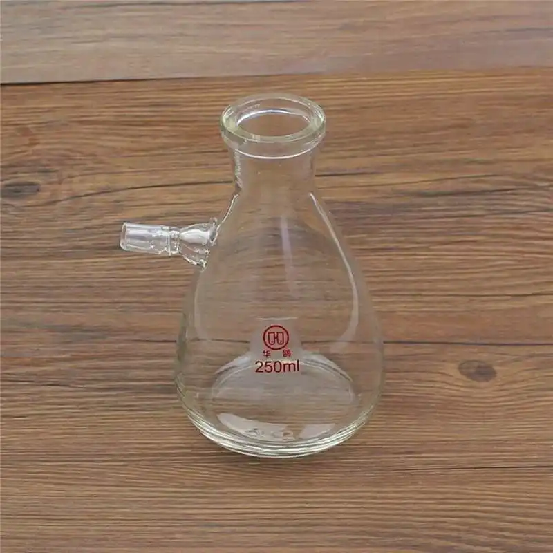 

Glass vacuum filter bottle 125 250 500 1000ml upper and lower mouth filter bottle laboratory filtration device Buchner funnel bo