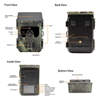 HC-600A Solar Wildlife 50MP 4K Video Trail Camera Night Vision 0.3s Motion Activated Garden Camera Outdoor Hunting Monitoring 5