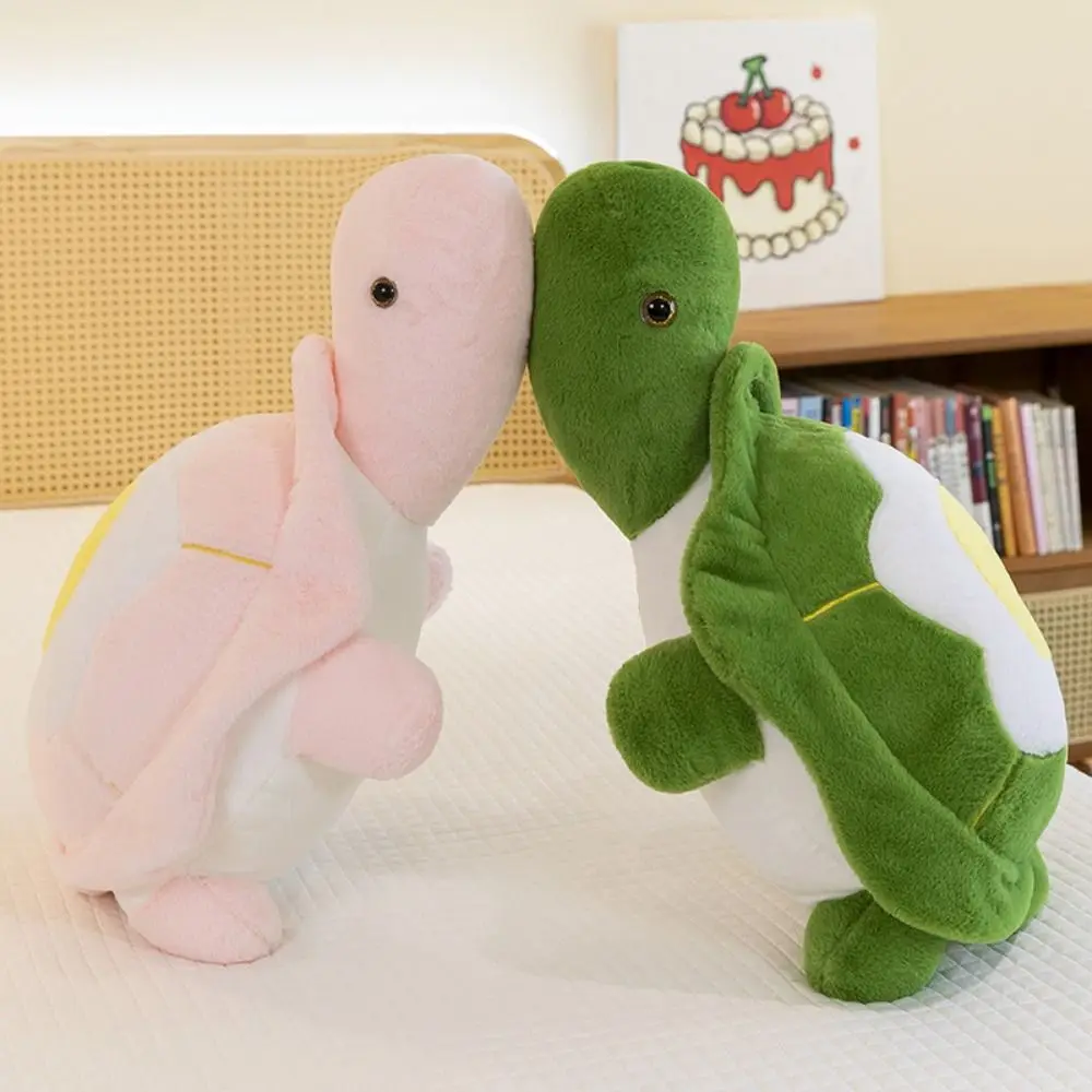 

Novelty Fluffy Poached egg Tortoise Plush Toys Collection Cartoon Turtle Stuffed Doll Soft Cute Turtle Animal Doll Car Decor