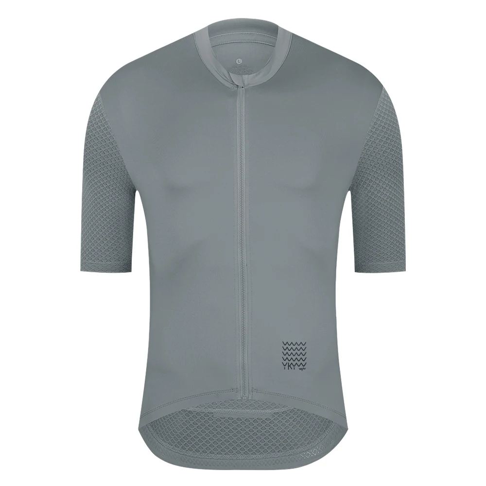 YKYW Sommer Herren Pro Radsport-Trikot Kurzarm Schnelltrocknend Hochelastisch Atmungsaktiv MTB Rennrad Outdoor Fahrradbekleidung – Detail 29