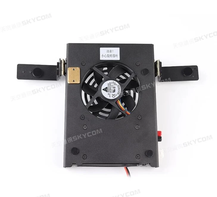 Imagem -03 - Envio Gratuito de Gzf1 Suporte Suporte do Dissipador Calor Mais Ventilador Refrigeração para Xiegu G90 G90s Presunto hf Rádio o