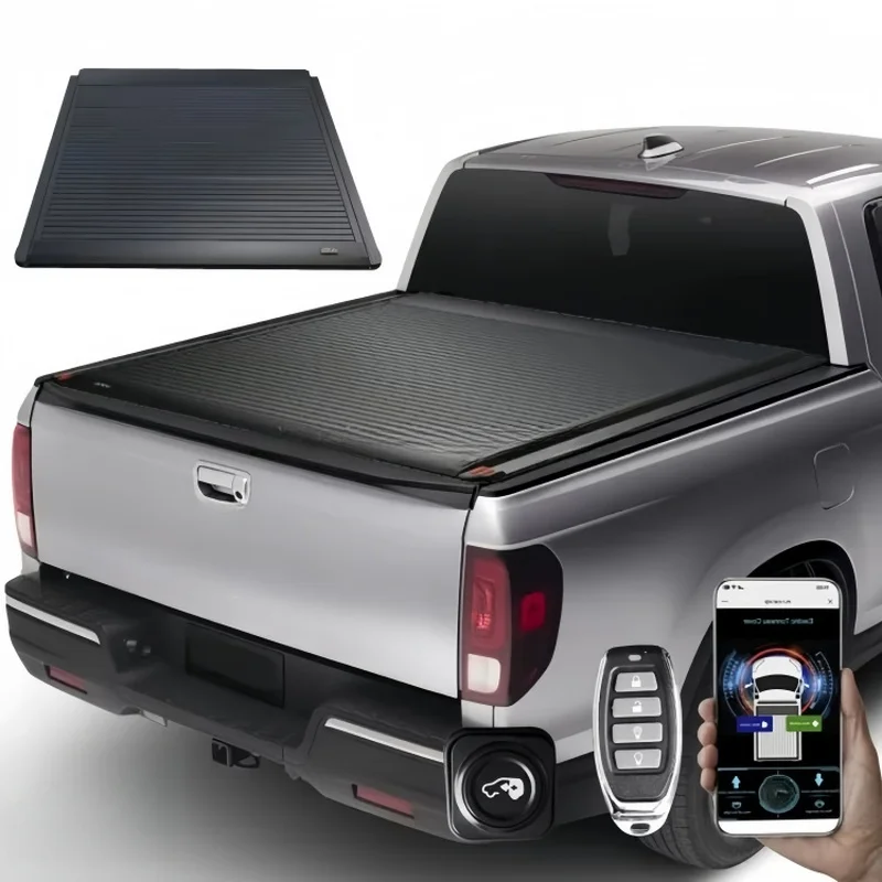 Auto Parts Retractable Tail Box Tray Bed Tonneau Cover For Cannon Alpha PHEV Ute