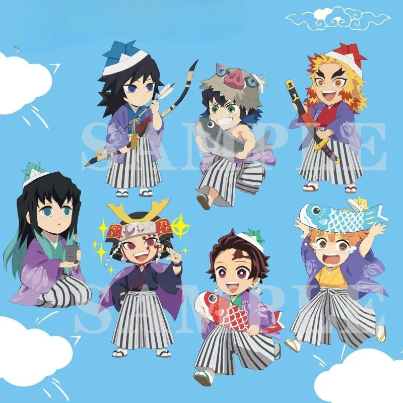 Nowa figurka akrylowa Demon Slayer Uzui Tengen Agatsuma Zenitsu, anime, seria na Dzień Dziecka, ozdoba na biurko, prezent