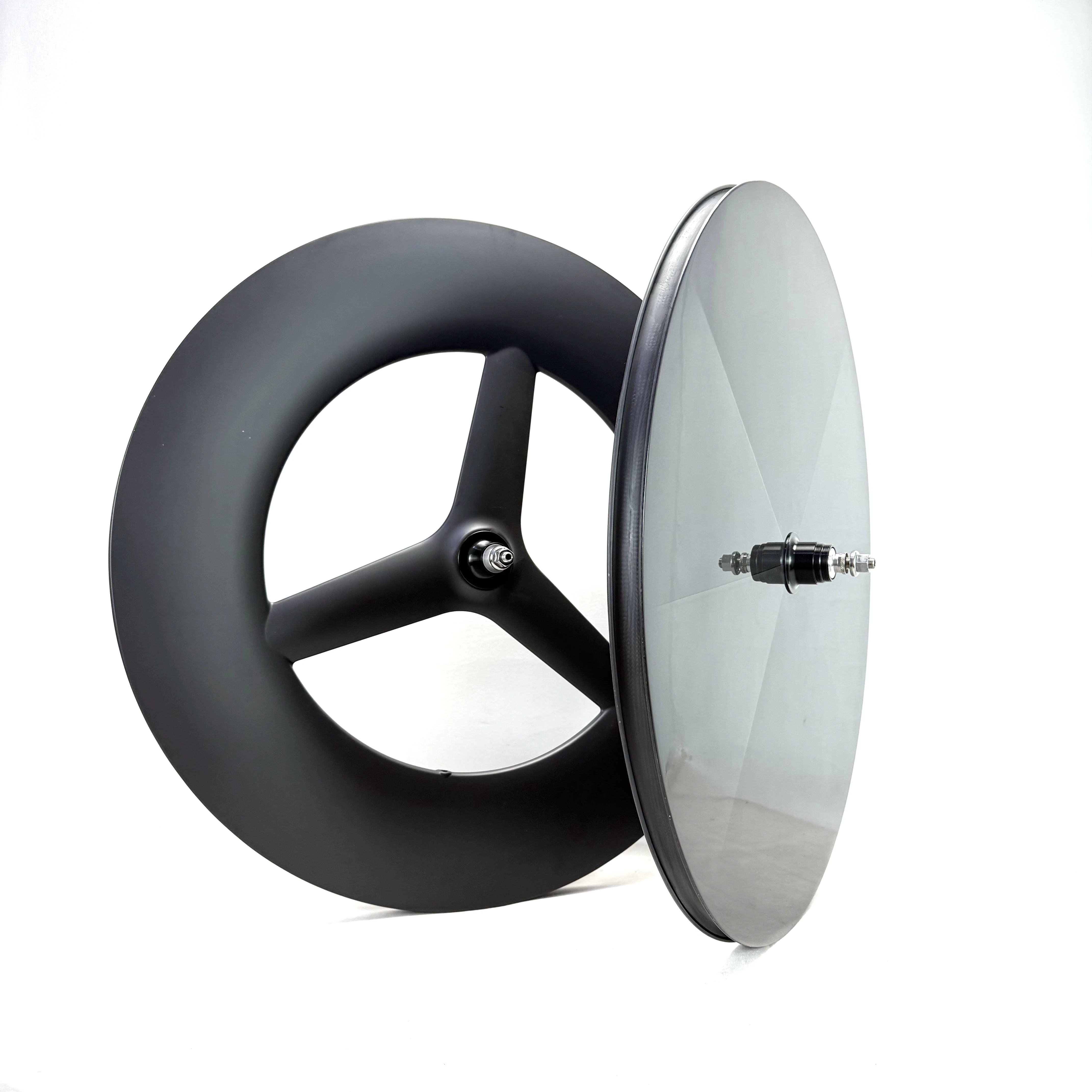 

700C дорожный дисковый тормоз, гусеничная велосипедная колесная пара из углеродного волокна, глубина колеса с 3 спицами, 120 мм, закрытое колесо, ширина дискового колеса 28 мм, бескамерное