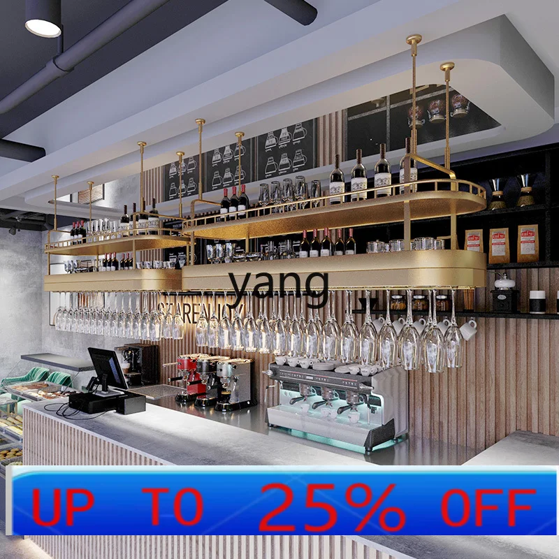 

Lmm Metal Wine Rack Hanging Cabinet Hanging Shelf Simple Hanging Display Rack