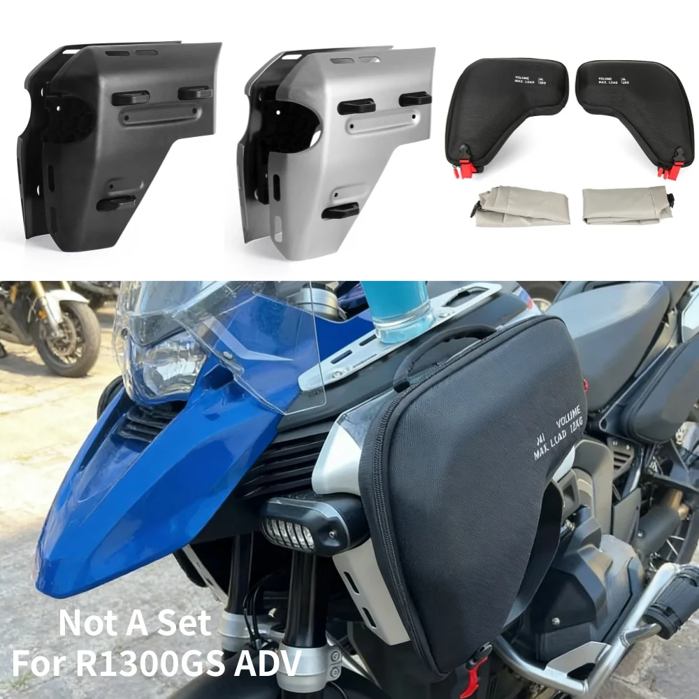 

Motorcycle Accessories For BMW R 1300 GS ADV 2024 2025 R1300GS Adventure Left Right Radiator Bag Fairing Radiator Side Panels
