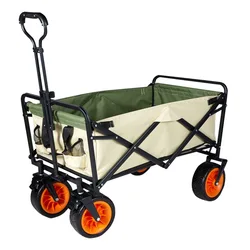 Outdoor Garden Beach Trolley fishing folding Camping Cart Wagon Portable Shopping tour hand luggage Cart Trolleys